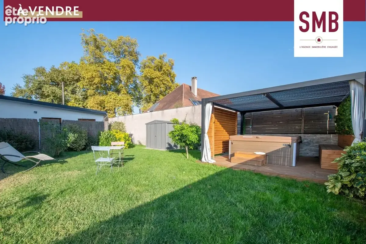 T4 en rez-de-jardin 79 m² rénové  Jardin 200 m², jacuzzi, plein sud  Lons - photo 10