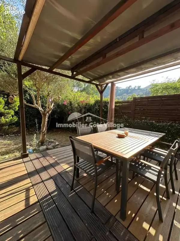 La grave de peille   3 pièces 70 m2 avec jardin de 400 m2 - photo 9