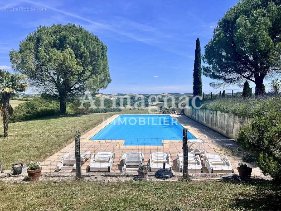 Maison en pierre avec piscine - photo 12