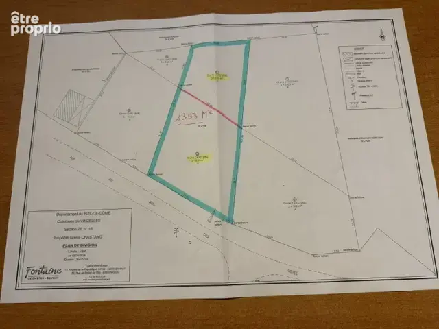 Terrain de 1353 M2 - photo 1