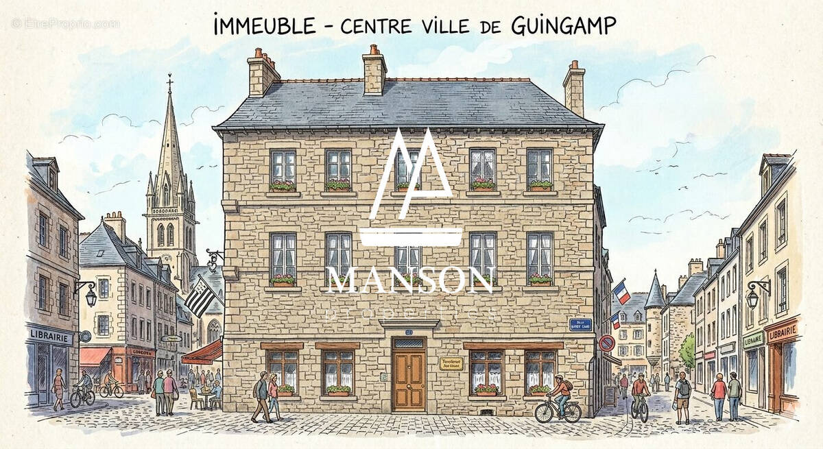 Appartement à GUINGAMP