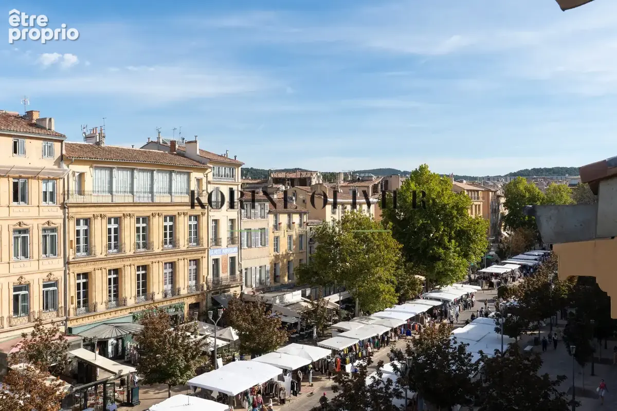Aix-en-Provence « Cours Mirabeau » : Appartement de type 3/4 de 71 m2 en dernier étage - photo 13