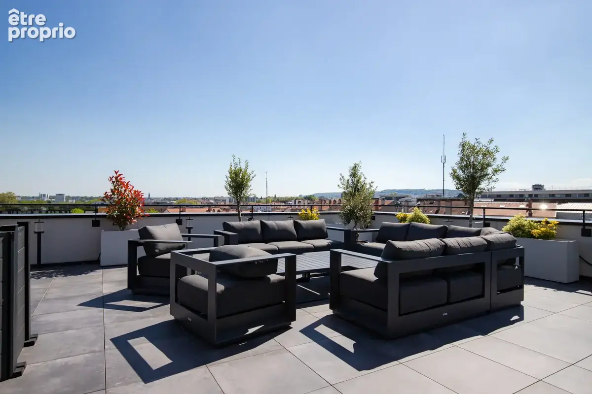 Nancy grand f5 dans residence de standing + terrasse 122m2 + garage double + parking - photo 5