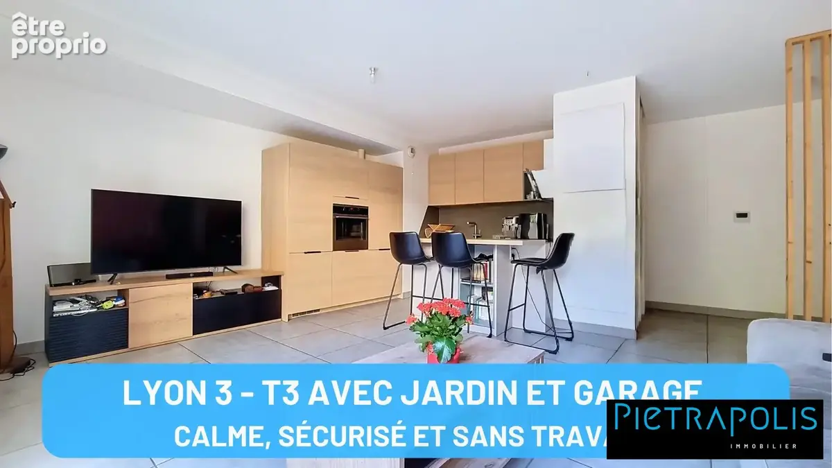 Appartement 3 pièces 77 m² à vendre à Villeurbanne (69100) - photo 2