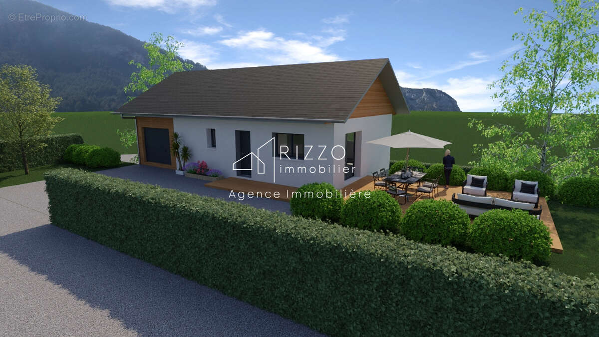 Maison + terrain + garage + parkings, vue Mt Blanc & Jura - photo 5