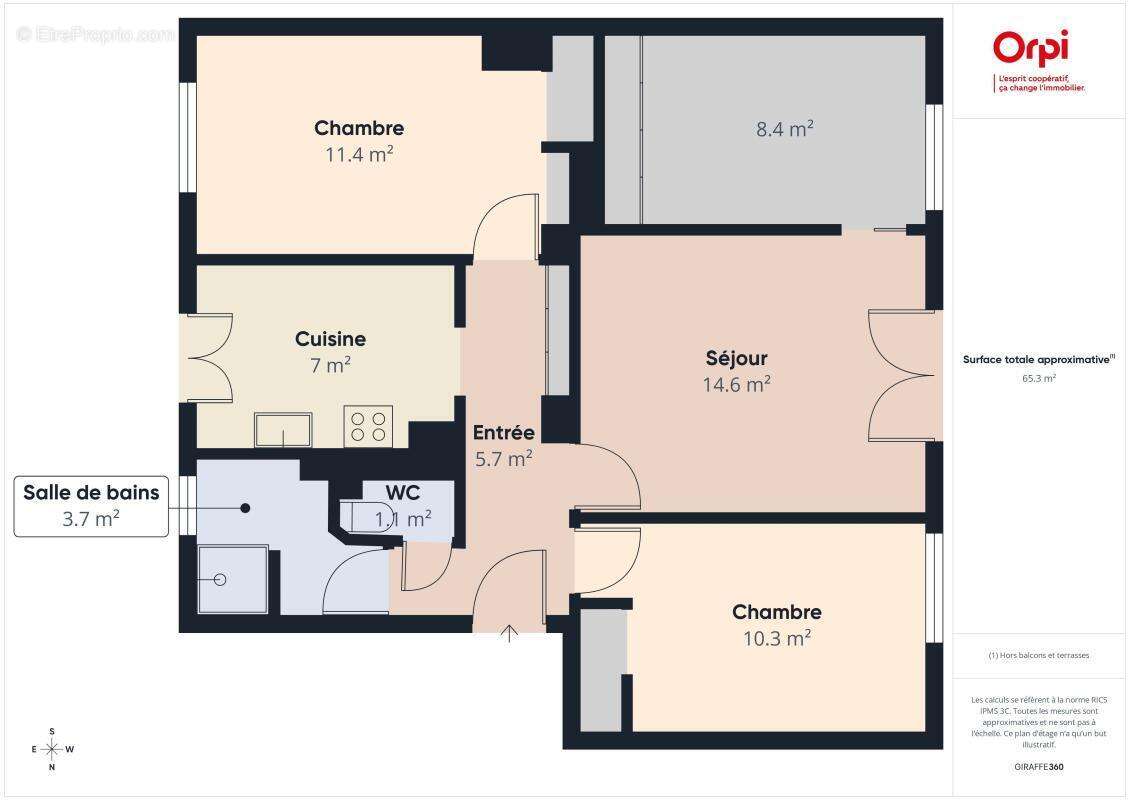 Appartement à CHAMBERY