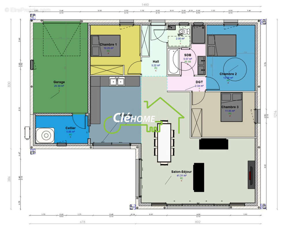 Terrain à FLEURIEU-SUR-SAONE