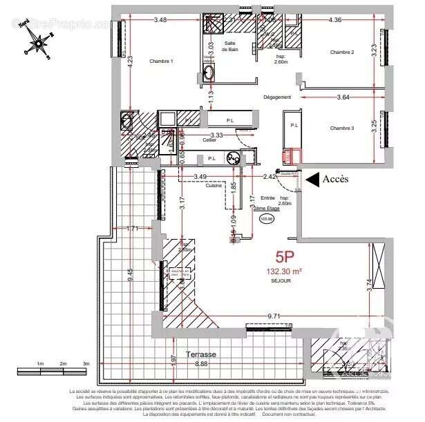 Appartement spacieux de 132 m² à Saint-Laurent-du-Var - photo 10