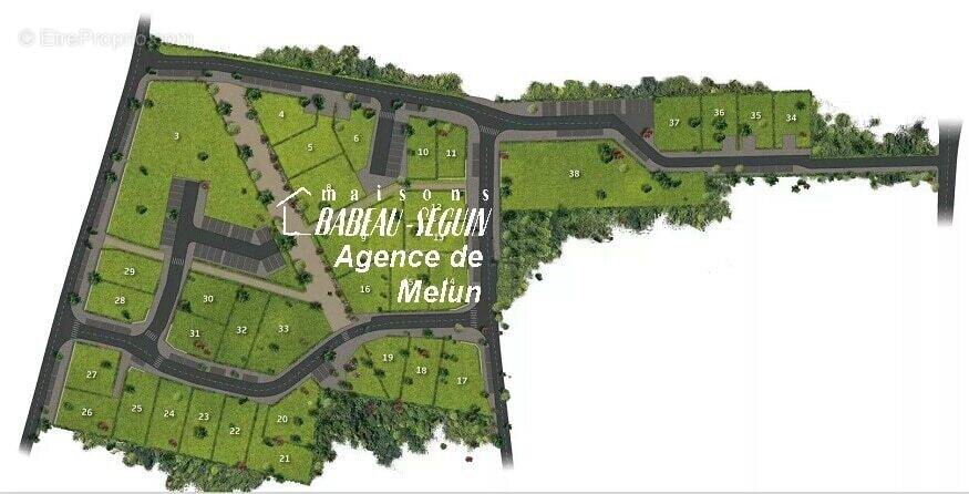 Terrain à LONGPONT-SUR-ORGE