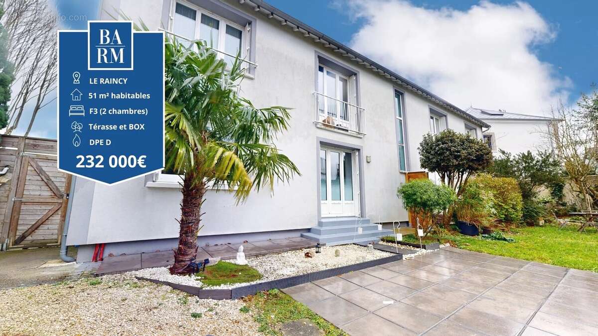 Appartement à LE RAINCY