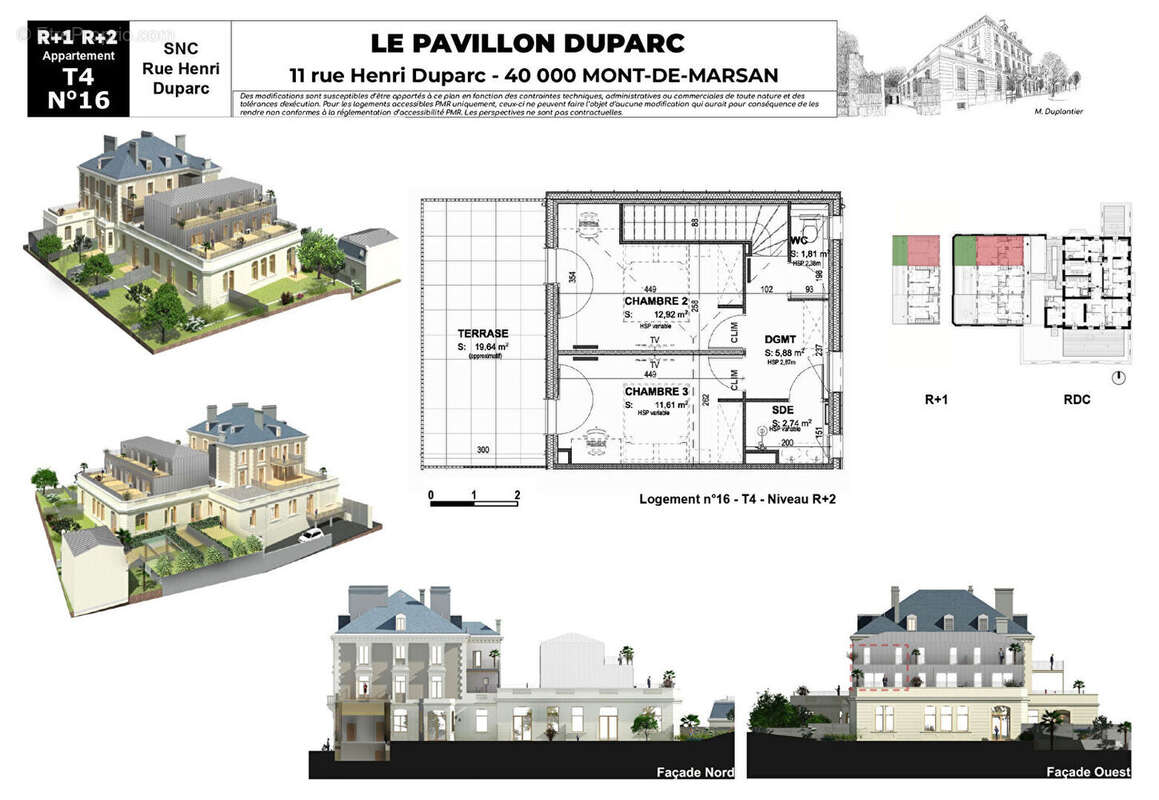 Appartement à MONT-DE-MARSAN