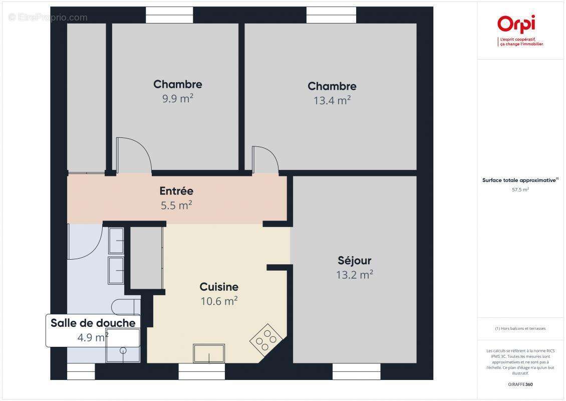 Appartement à CHAMBERY