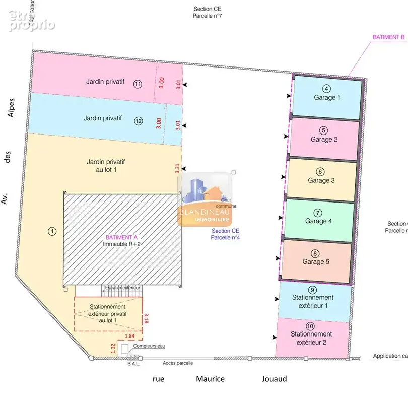 Rezé  rare ! t2 47,20 m² - jardin privatif 80 m² - parking - photo 14