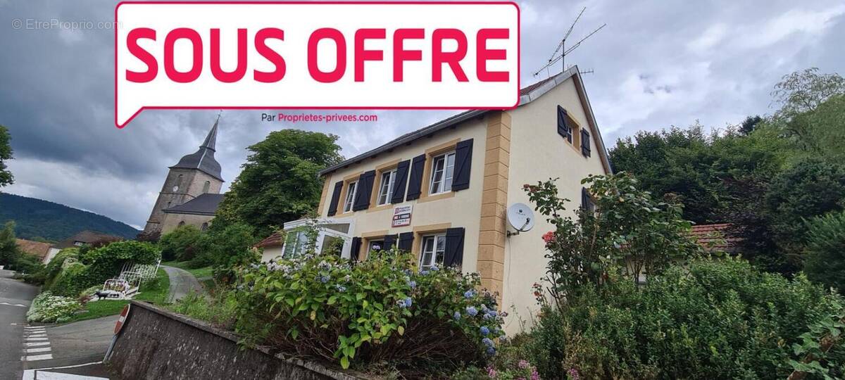 Maison à ROUGEGOUTTE