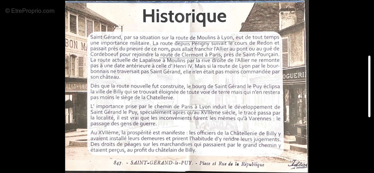 Maison à SAINT-GERAND-LE-PUY