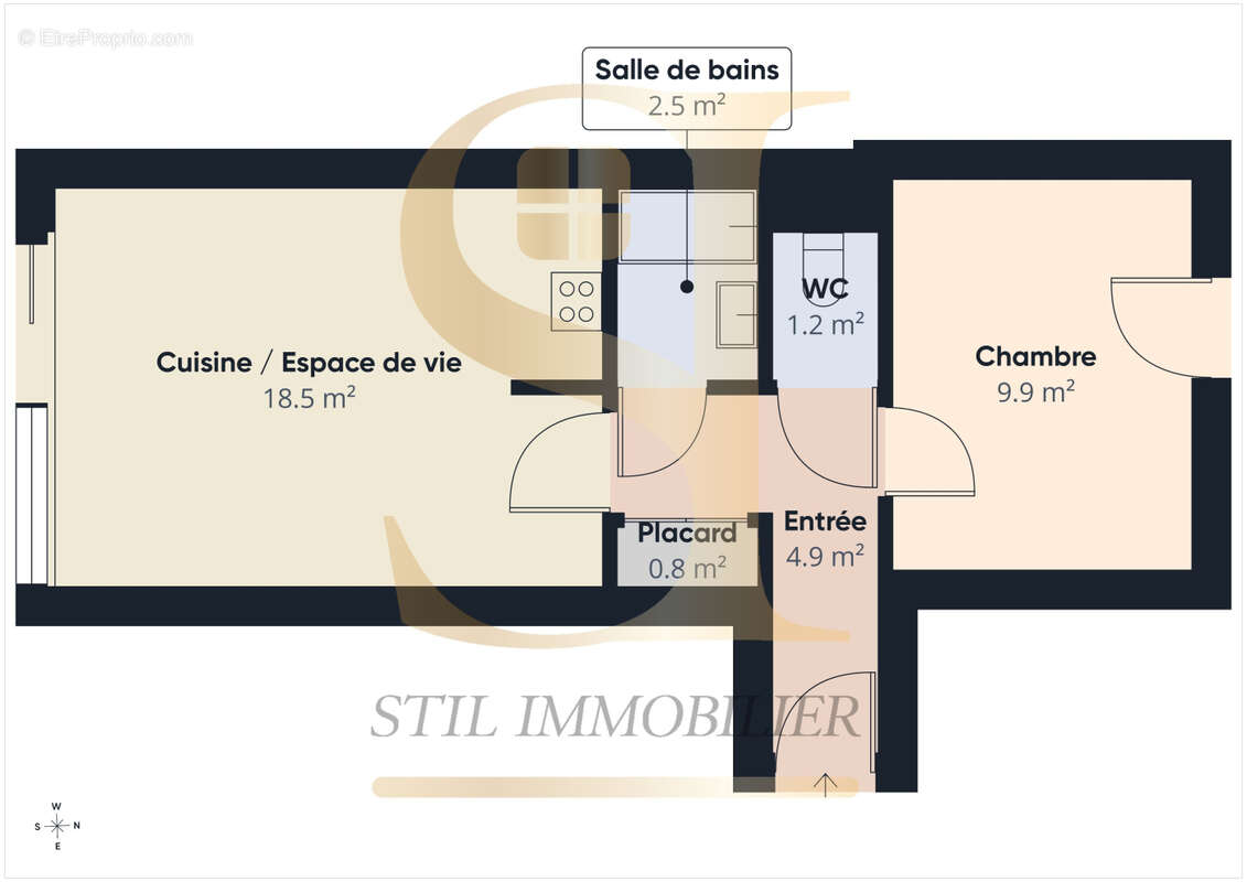 Appartement 38 m² à Saint-Cast-Le-Guildo  - photo 9