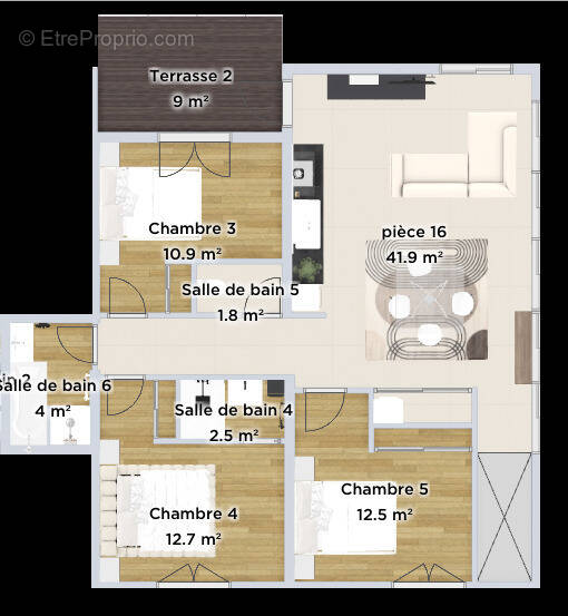 Appartement à BORMES-LES-MIMOSAS
