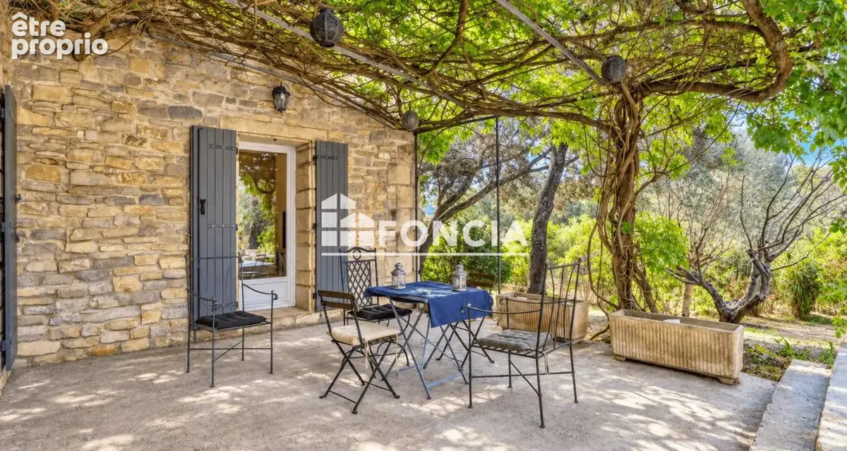 Mas de lauze – rare à la vente : maison de caractère en pierre avec piscine et annexe indépendante - photo 5