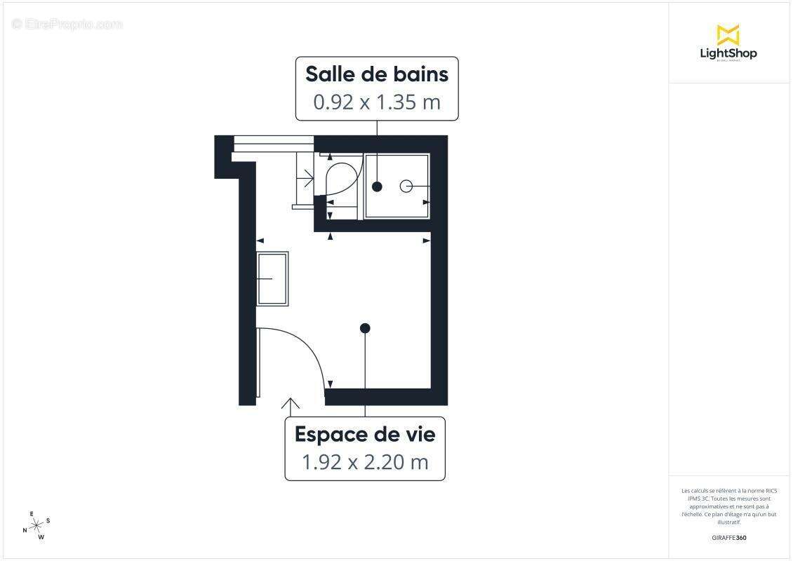 Appartement à PARIS-14E