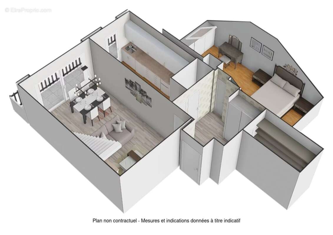 Appartement à LES MUREAUX