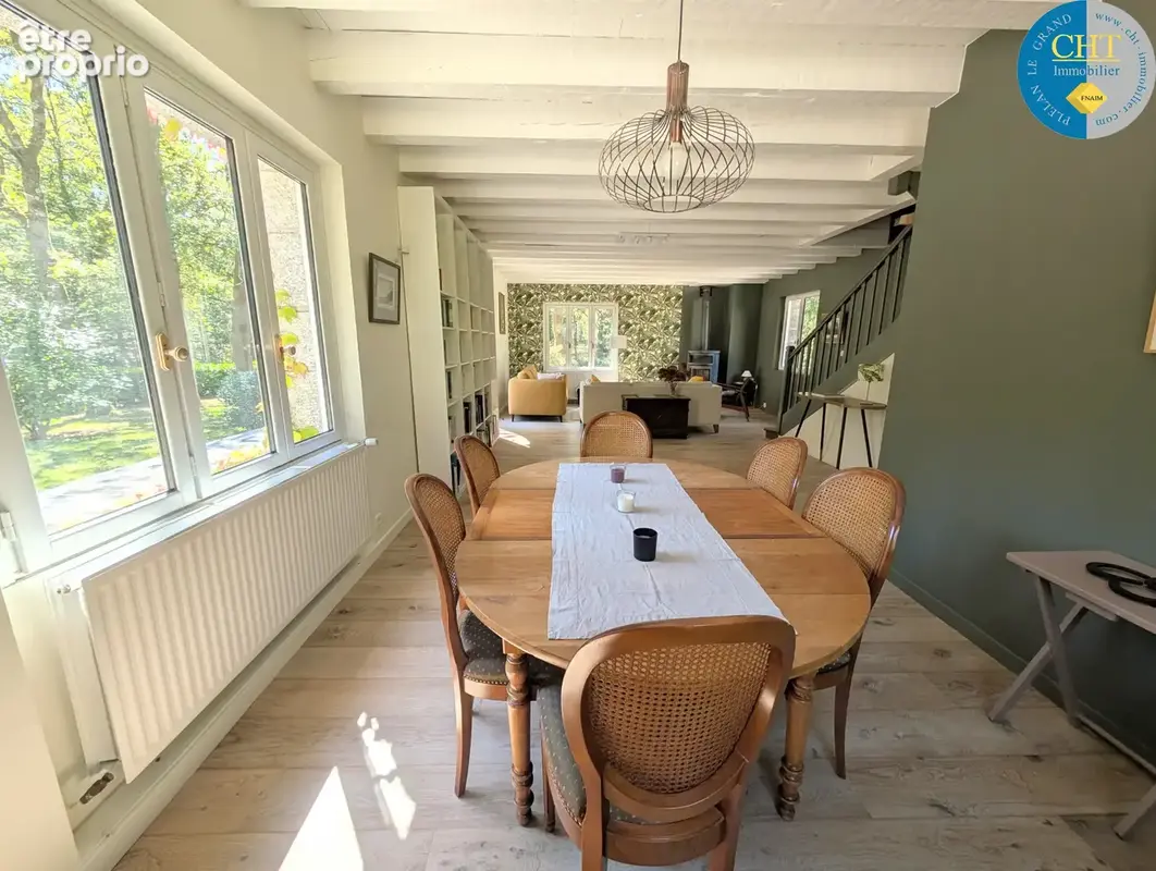 Maison de caractère avec parc de 1,5 hectare à la justice - beignon (56380) avec cht immobilier - photo 12