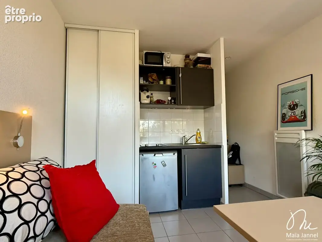 Montpellier   Studio meublé en résidence étudiante avec loyer garanti   Proche Tram 2 - photo 2