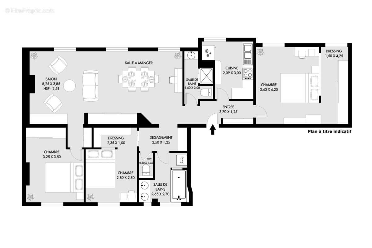 Appartement à PARIS-12E