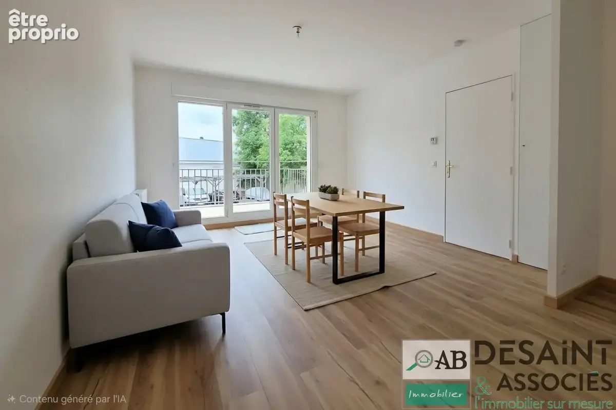 Appartement à vendre St Germain T2 40.46m2 balcon - Parkings - photo 4