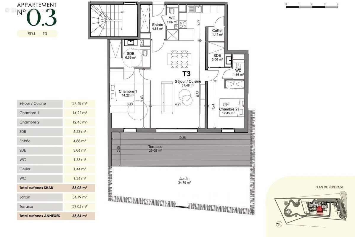 Appartement d’exception avec jardin au cœur du Golf de Valescure – Résidence ultra confidentielle - photo 9