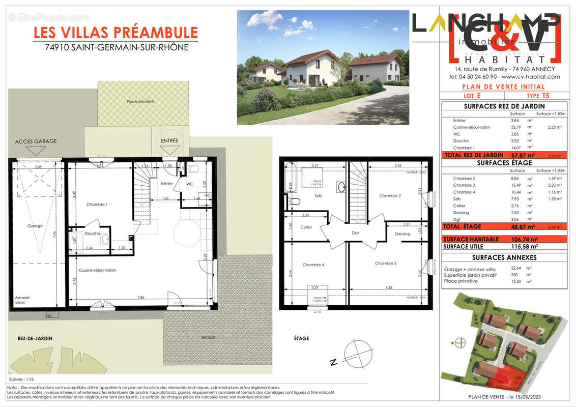 Villa t5 avec jardin - photo 3