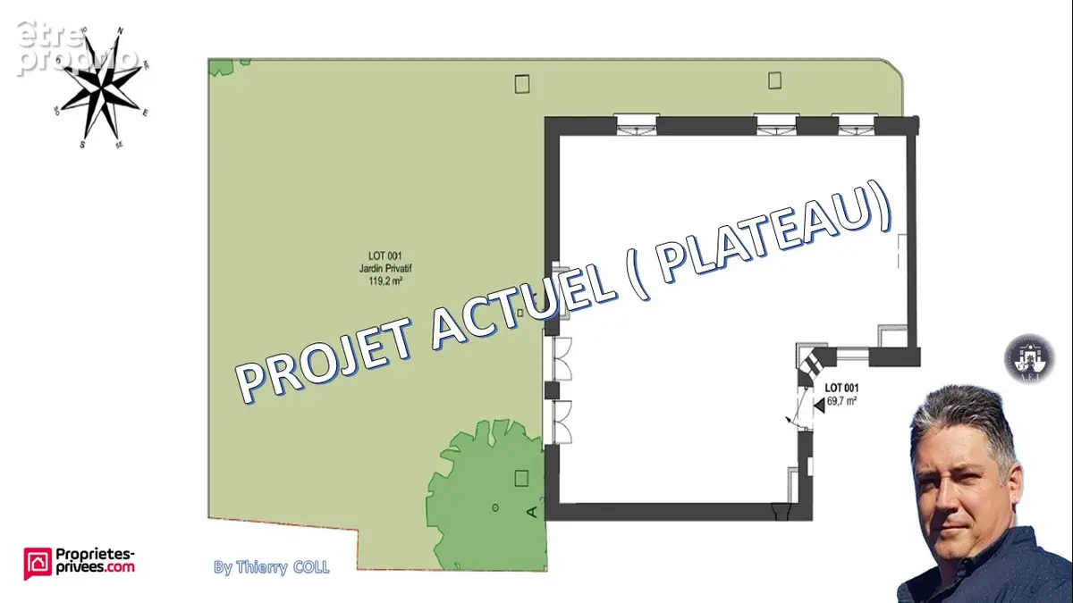 LYON 3 T3 bis rez-de-jardin de 69.70 M² avec grand jardin privatif de 119M² - photo 4