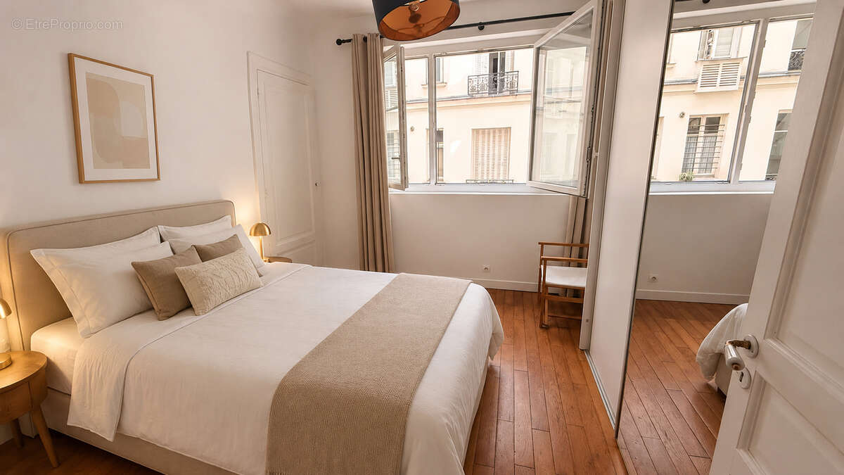 Appartement Paris 17 - 2 pièces - 48 m2 - photo 9