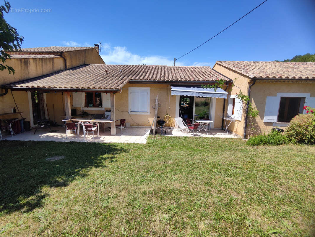 Maison avec gîte indépendant, piscine et vue majeure sur la forêt de Saou - photo 5
