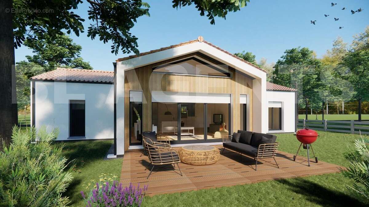 Pers Arrière - Terrain à TALMONT-SAINT-HILAIRE