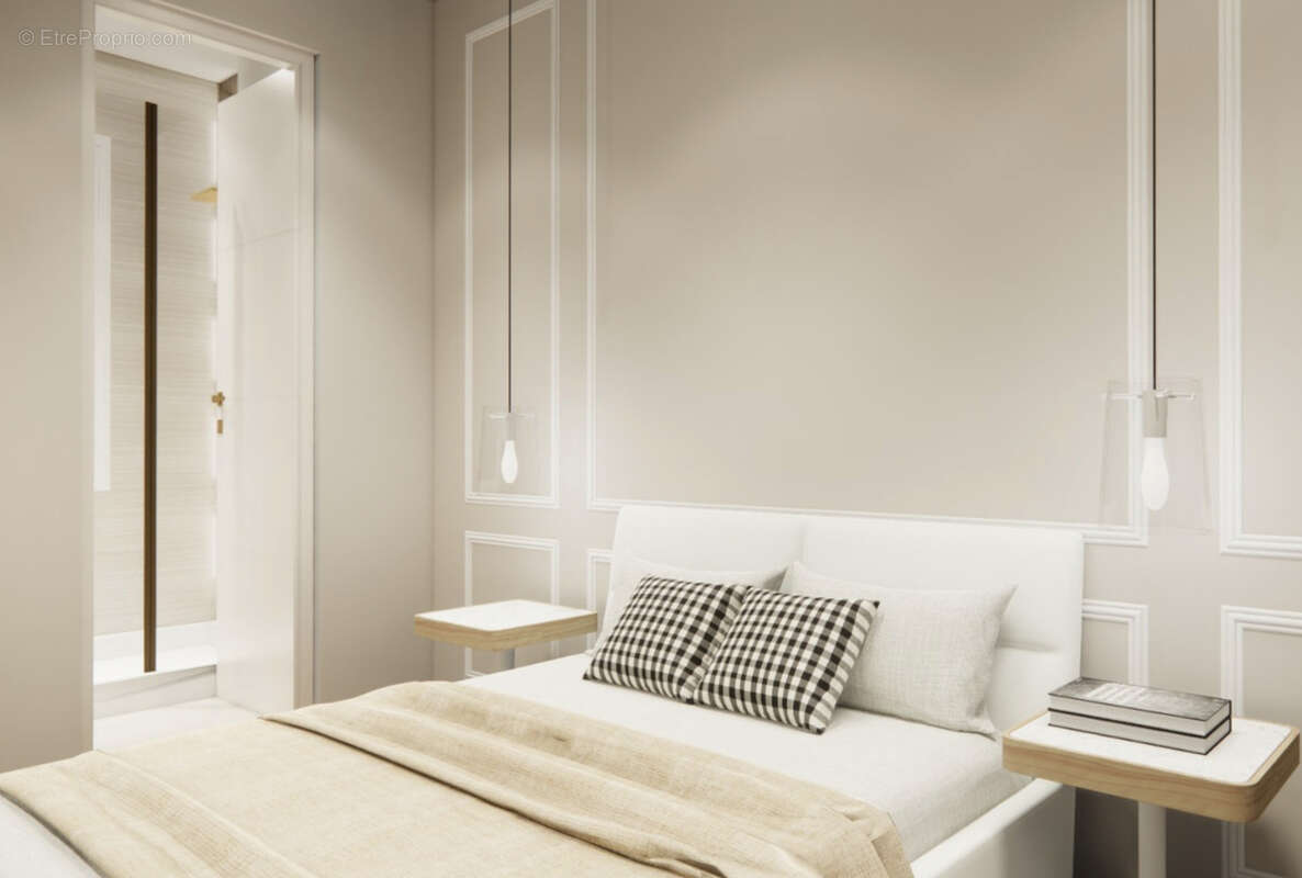 Élégant 3 pièces rénové de 70 m2 dans un immeuble bourgeois - photo 2