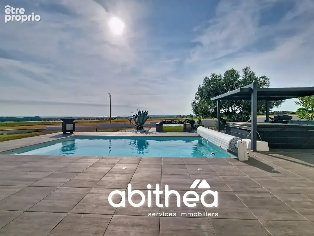 Villa contemporaine  vue estuaire  3 chambres  sous sol  piscine - photo 18