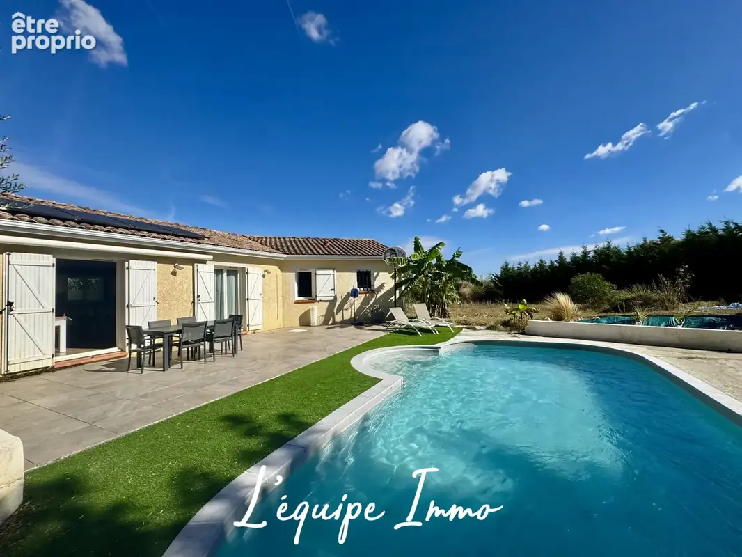 Villa T4 de plain-pied avec piscine, sans vis-à-vis - photo 13