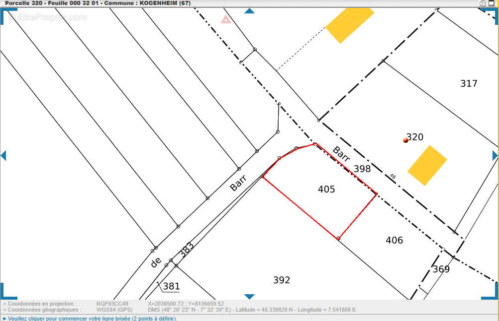 Terrain à KOGENHEIM
