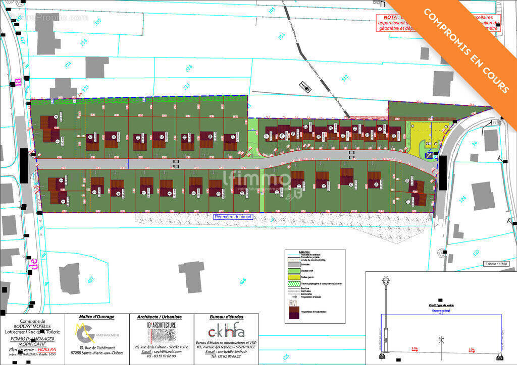 Terrain à BOULAY-MOSELLE