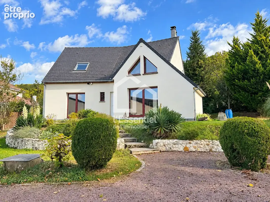 A vendre - maison d'architecte ndividuelle - 158 m² - sous sol total - terrain 977 m² - photo 8