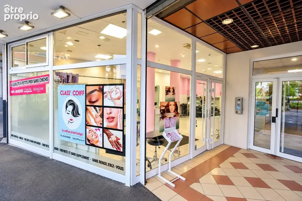 Fonds de commerce salon coiffure 50,3 m² Les Pavillons-sous-Bois - photo 1