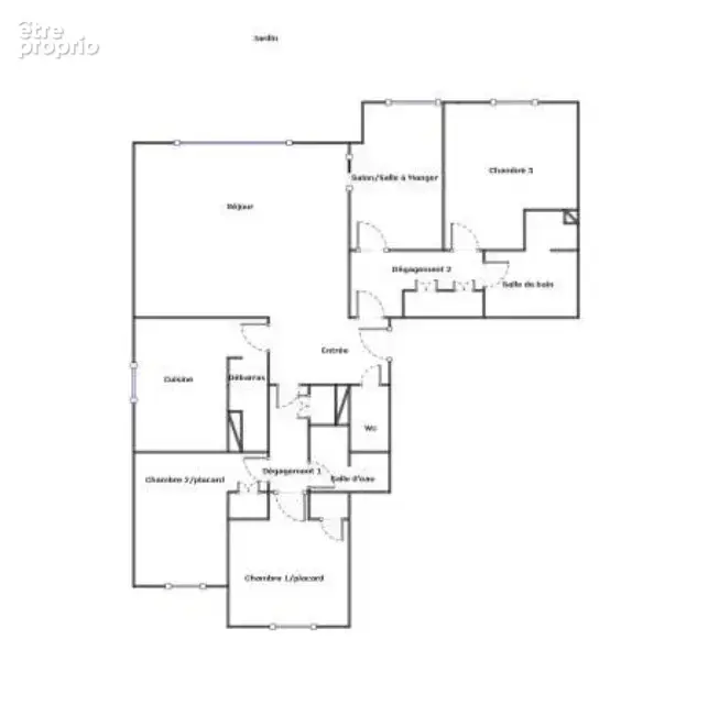Appartement T5 avec jardin privatif, box et parking - photo 14