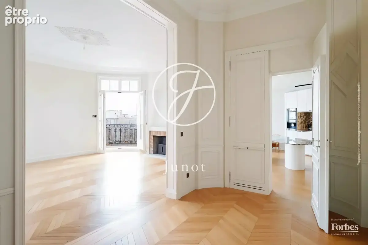 Paris 16e - ALMA-MARCEAU - Appartement - 5 pièces - 142,03m² Carrez - 3 chambres - Vues exceptionnelles - Appartement de service - photo 2