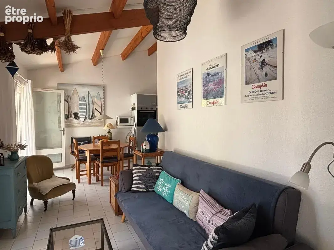 Maison 2 chambres à 600 m de la plage de Chaucre – Piscine et jardin - photo 8