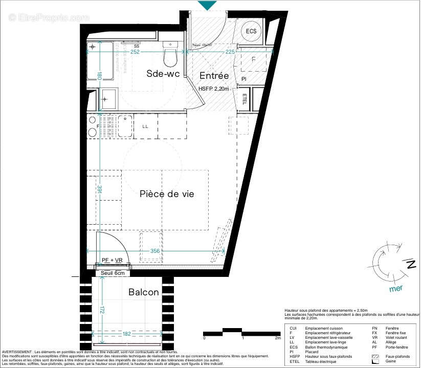 Appartement à LE BARCARES