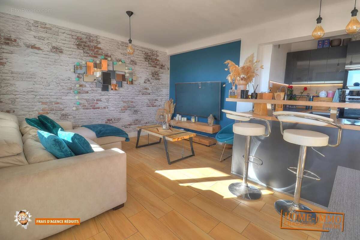 Superbe 3 pièces 67m2 vue mer à Cannes – avec garage. - photo 3