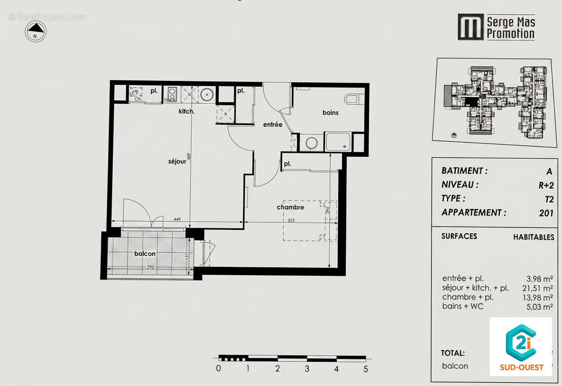 Appartement 43 m² à Toulouse  - photo 9