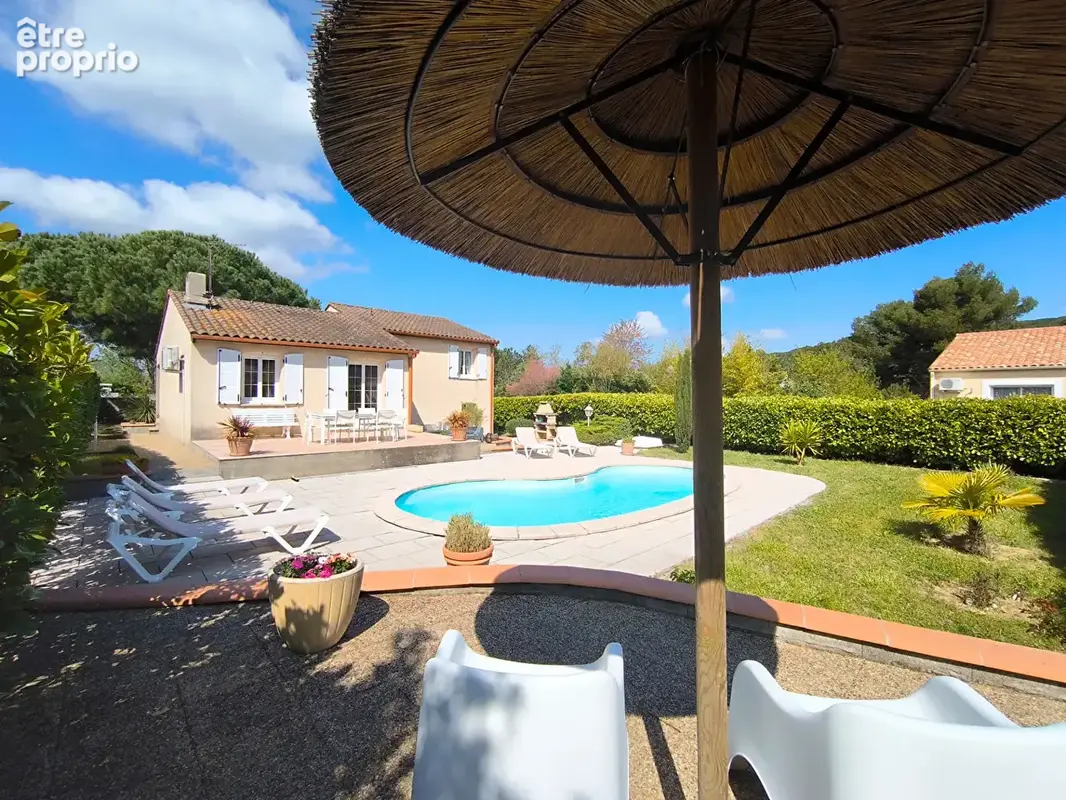 Maison 4 faces avec piscine et garage à vendre à Palaja, quartier calme - photo 2