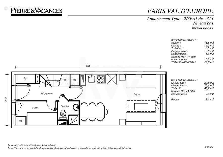 Appartement à SERRIS