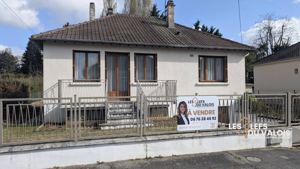 Façade - Maison à CREPY-EN-VALOIS